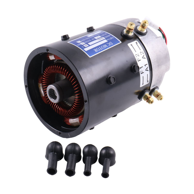 48V 2.6KW 3.5HP DC Motor DM430 for Yamaha Hitachi Golf Carts G29 Drive