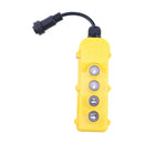 4 Button Pendant Controller 394-21 for Dual Double Acting Hydraulic Unit