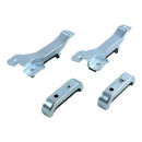4 Core Heavy Duty Radiator Bracket Kit 1099ZB 1099ZC for Chevrolet C10 C20 C30 Blazer Suburban GMC Jimmy 1967-1972