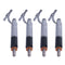 4 PCS Denso Fuel Injector 093500-3270 ME016302 for Mitsubishi Engine 4D32