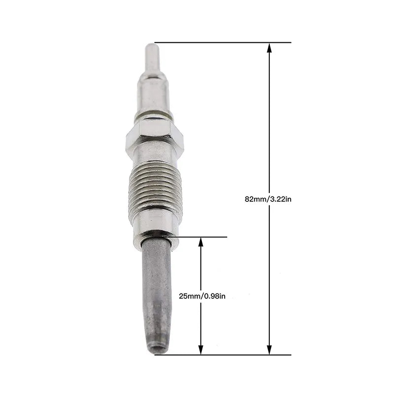 4 PCS Glow Plug 01180400 for Deutz Engine 2011 1011 Bobcat Skid Steer Loader 863 873 864