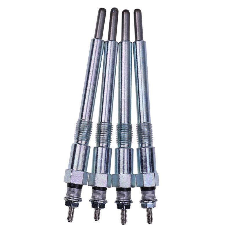 4 PCS Glow Plug 17331-65510 for Kubota Engine V1902 V2203 V1702 V2003 V2403 Tractor L2250F L2550F L2950F