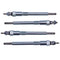 4 PCS Glow Plug 17331-65510 for Kubota Engine V1902 V2203 V1702 V2003 V2403 Tractor L2250F L2550F L2950F