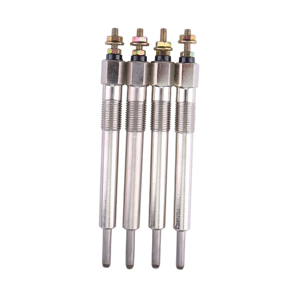 4 Pieces Plug Glow 8941337599 8-94133-759-9 for Isuzu Engine 4JB1 4JG1 4JG1T 4JG2 4JC1 4LE2 6BG1Truck NPR NKR NHR NLR NMR NQR