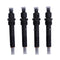 4Pcs Fuel Injector 17/112200 for Perkins Engine JCB Backhoe Loader 3CX 2CX 4CX