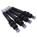 4Pcs Fuel Injector 17/112200 for Perkins Engine JCB Backhoe Loader 3CX 2CX 4CX