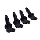 4 Pcs Ignition Coil 5VY-82310-00-00 for Yamaha Motorcycle YZF-R6 YZF-R6S YZF-R1 FZ1 FZS1 V-MAX1700