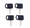 4 Pcs Ignition Key AM131841 AM101600 for John Deere Tractor GT235 GT245 GX85 GX255 LX186 LX188 LX266 LX277 X728 X729