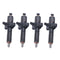 4Pcs Fuel Injector 2645680 for Perkins Engine D3.152 D4.203