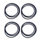 4 Pieces Belt Set A151908700 KT99202431 for Kubota Mower DM 2024 DM2028 DM2032