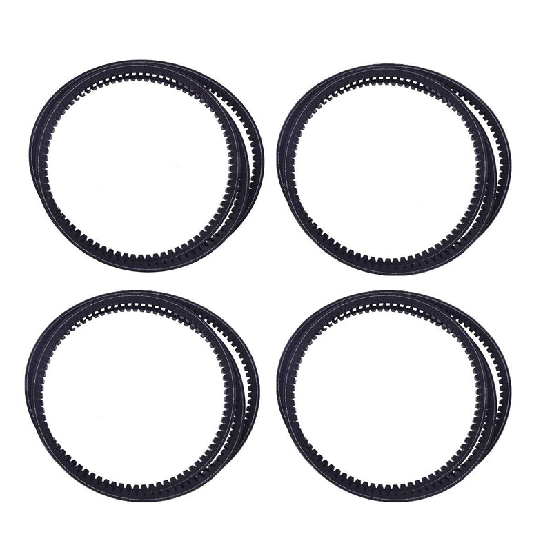 4 Pieces Drive Belt Set 83101792 AE73700 for Kuhn Mower GMD800 John Deere 285