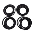 4 Pieces Drive Belt Set AE55671 142593 for John Deere Disc Mower 265 275 Gehl 1162 1165