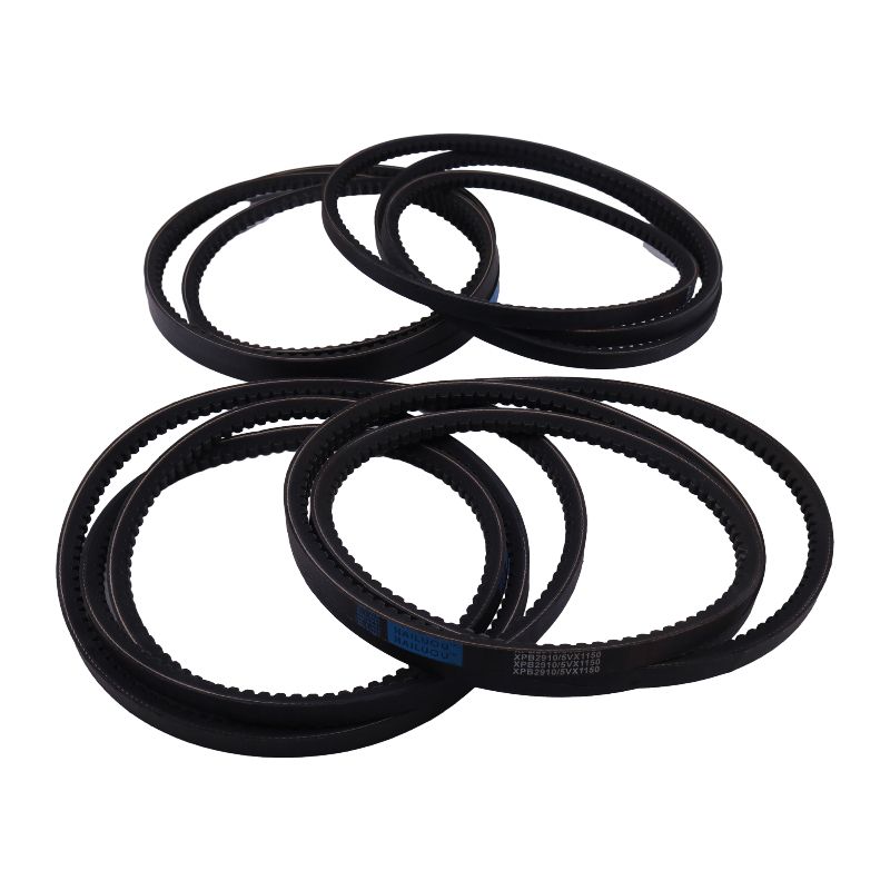 4 Pieces Drive Belt Set AE55671 142593 for John Deere Disc Mower 265 275 Gehl 1162 1165