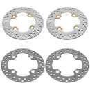 4 Pieces Front Rear Brake Disc Rotor 5254999 for Polaris RZR XP 900 2011-2013