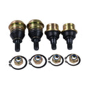 4 Pieces Front Suspension Upper Lower Ball Joint AM146066 AM142542 for Yanmar 3TNV70 Kawasaki FD620D Engine John Deere Utility Vehicle UV72 XUV 845E