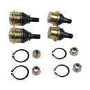 4 Pieces Front Suspension Upper Lower Ball Joint AM146066 AM142542 for Yanmar 3TNV70 Kawasaki FD620D Engine John Deere Utility Vehicle UV72 XUV 845E