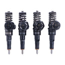 4 Pieces Fuel Injector 038130079NX for Volkswagen Golf Jetta Wagon 1.9L 2004-200