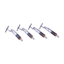 4 Pieces Fuel Injector 6205-11-3200 for Komatsu Engine S4D95LE-3A-2 S4D95LE-3A-2A S4D95LE-3A-2Z