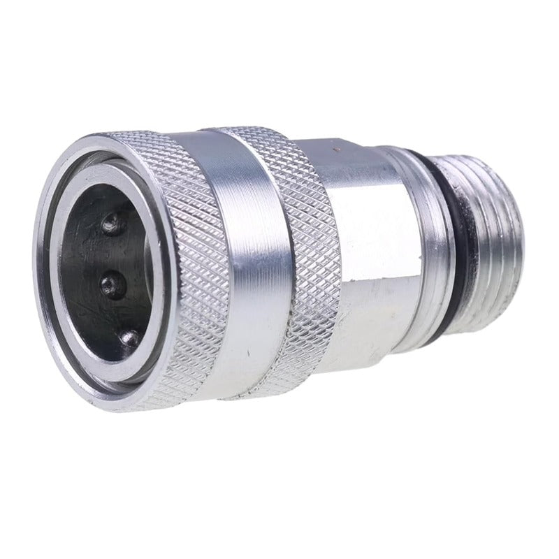 4 Pieces Hydraulic Quick Connect Coupler AM115139 for Yanmar 3TNE74 Kawasaki FD671D Engine John Deere Tractor 415 425 X485 X595 X700 X728 X730 X740 X750