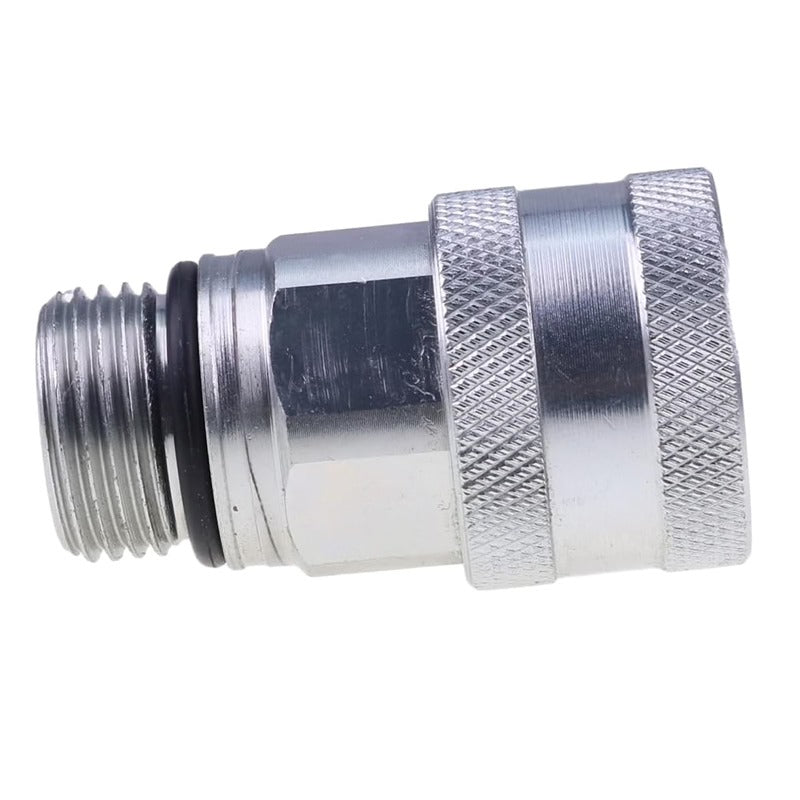 4 Pieces Hydraulic Quick Connect Coupler AM115139 for Yanmar 3TNE74 Kawasaki FD671D Engine John Deere Tractor 415 425 X485 X595 X700 X728 X730 X740 X750