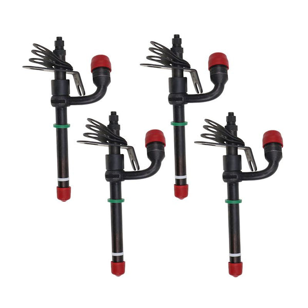 4 Pieces Pencil Fuel Injector RE57469 RE60062 32262 for John Deere Engine 3029 4045 6068 6090 6136 Tractor 5055E 6250R 5075E 6M250 7R350 8R410 9R540 6210R