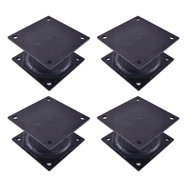 4 Pieces Rubber Isolator Shock Mount for Small Vibratory Plate Compactor Stanley HS6000 HS6019 HS6100 HSX6 HS8000 HS11000 HSX11