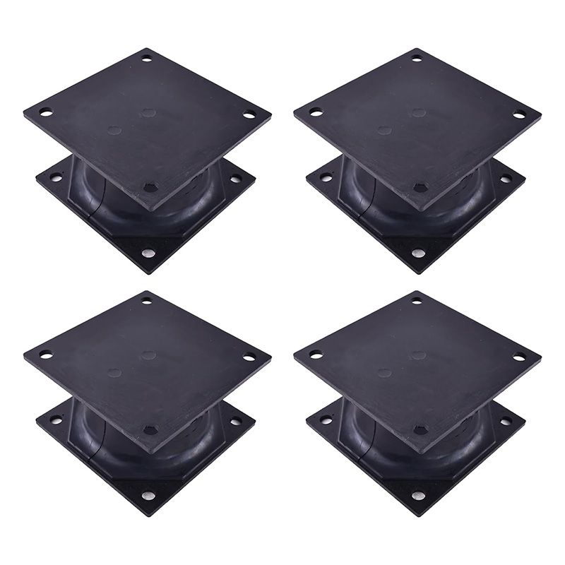 4 Pieces Rubber Isolator Shock Mount for Small Vibratory Plate Compactor Stanley HS6000 HS6019 HS6100 HSX6 HS8000 HS11000 HSX11