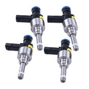 4 Pieces Upgraded Fuel Injector A2710781123 for 2012-2015 Mercedes-Benz C250 SLK250 1.8L
