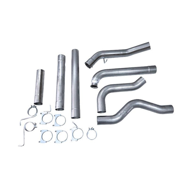 4'' Down Pipe Back Exhaust for Duramax Engine 6.6L LB7 LLY LBZ Chevrolet Silverado GMC Sierra 2500HD 3500HD 2001-2007