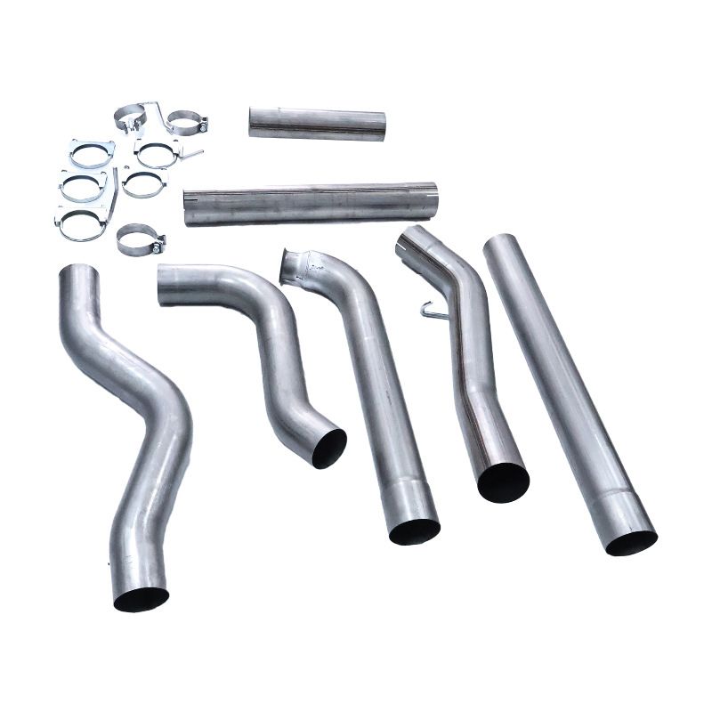 4'' Down Pipe Back Exhaust for Duramax Engine 6.6L LB7 LLY LBZ Chevrolet Silverado GMC Sierra 2500HD 3500HD 2001-2007