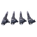 4 Fuel Injectors 0445110610 0445110451 32K6100010 32K6100011 for Mitsubishi Engine D04EG
