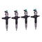 4 Fuel Injectors 295050-0910 8-98159583-1 for Isuzu Engine 4JK1 4JJ1 Vehicle D-Max