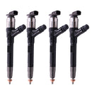 4 Fuel Injectors 8-98163524-1 8-98163524-0 295050-0971 VI8981635241 for Isuzu Engine 4LE2 Kobelco 75SR ACERA CASE CX75C SR CX80C Excavator