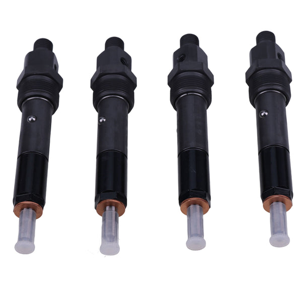 4 Pcs Fuel Injector 170-2387 216-4933 for Caterpillar CAT Engine 3054 3054B 3054C Loader 432D 442D 908