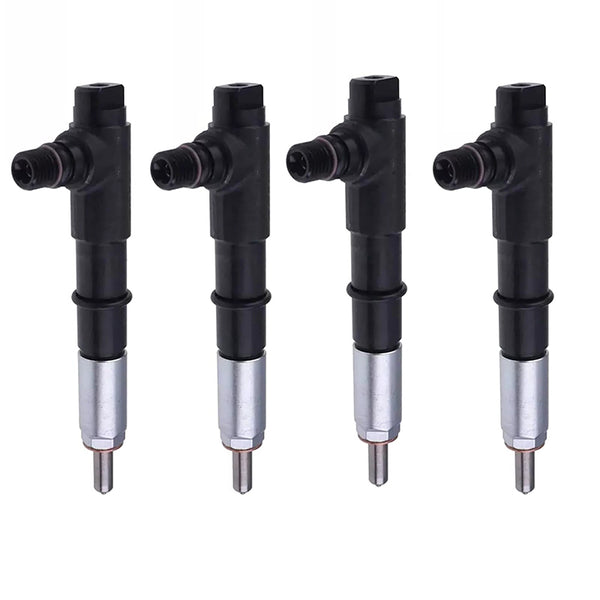 4 Pcs Fuel Injector 1G772-53000 for Kubota Engine V3307 Tractor M5040DT M5040F M5040HD M6040DT M6040F M6040HD M7040DT M7040F M7040HD
