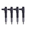 4 Pcs Fuel Injector 6680776 6685854 for Kubota Engine V3300 Bobcat Loader AL440 A300 S220 S250 T250 T300