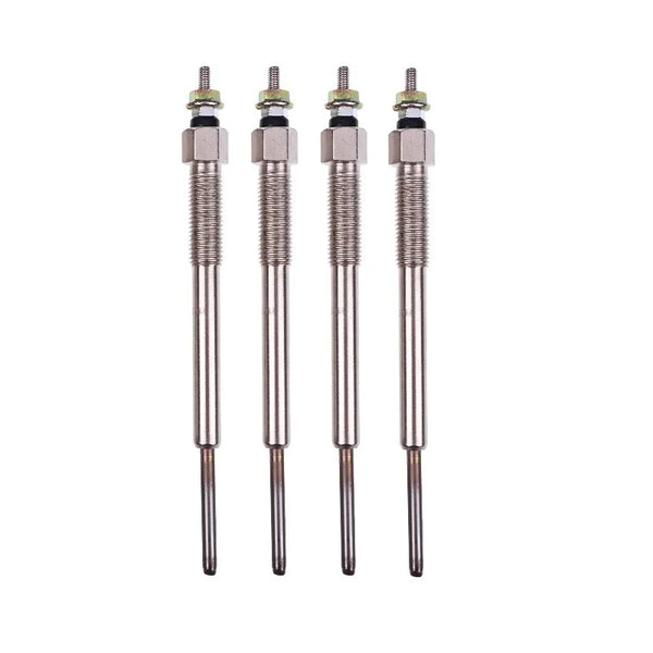 4 Pcs Glow Plug 8-97600096-0 for Isuzu Engine 4HK1 Truck NPR NQR NRR