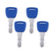 4 Pcs Ignition Key SBA385210370 87778921 for New Holland Tractor TC21DA TC23DA TC24DA TC26DA T1030 T1510