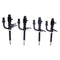 4 Pcs Pencil Fuel Injector 33706 974F9E527DB for Ford Transit 2.5D 1995-2000