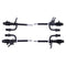 4 Pcs Pencil Fuel Injector 33706 974F9E527DB for Ford Transit 2.5D 1995-2000