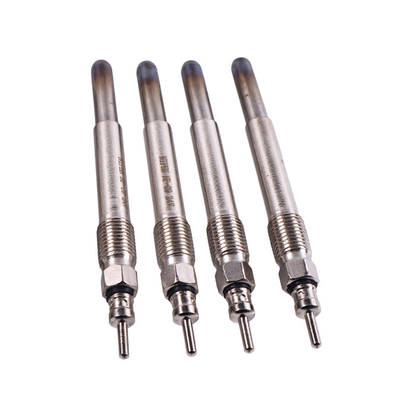 4 Pieces 24V Glow Plug 3T-8706 4N-0360 for Caterpillar CAT Engine 3304 3408 3406 D333C Loader 941 951B 992C