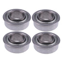 4 Pieces Flange Ball Bearing PRF122214-2RS PRF122214-ZZ for Cub Cadet Tractor 70 71 72 73 86 100 102 104 128 129 147 149 169 800