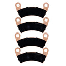 4 Pieces Front Brake Pad 2203747 2205949 1911228 2208933 for Polaris Ranger 500 570 800 900 General RZR XP 4 1000