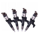 4 Pieces Fuel Injector 1J500-53050 for Kubota Engine V3800 Tractor M100 M110 M4N-071 M8560 M9960 Loader SVL90-2 SVL90-2C