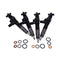 4 Pieces Fuel Injector 1J508-53052 1J508-53070 1J508-53074 for Kubota Engine V3800 Tier 4 Compact Track Loader SVL95 SVL97