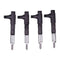 4 Pieces Fuel Injector 1J550-53000 1J550-53001 for Kubota Engine V3800 V3800-DI-T Tractor M8540 M9540 M96SHDM Loader SVL90 SVL90C