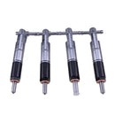 4 Pieces Fuel Injector 315-4672 for Caterpillar CAT Engine 3044C C3.4 Loader 236B2 236B3 242B3 246C 252B 252B2 257B3 259B3 262C2 279C2 287C2 289C2 906H 907H