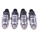4 Pieces Fuel Injector 32C61-06000 for Mitsubishi Engine S4S S6S S4Q2 Forklift F18C FD60-70