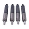 4 Pieces Fuel Injector 735255C91 for CASE IH Engine D-206 D-246 D-268 Tractor 484 684 695 784 895 995 4210 4230 4240
