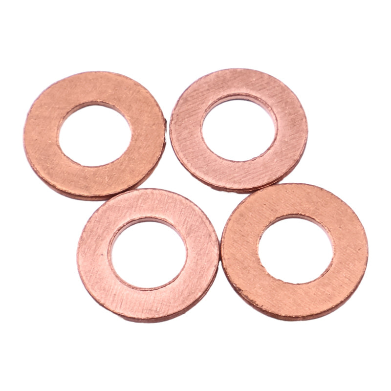 4 Pieces Fuel Injector Gasket 1G796-53620 1J864-53620 for Kubota Engine V3800 V2403 D1703 D1803 Tractor L2501 L3506 L4802 M5040 M6040 M7040 M8540